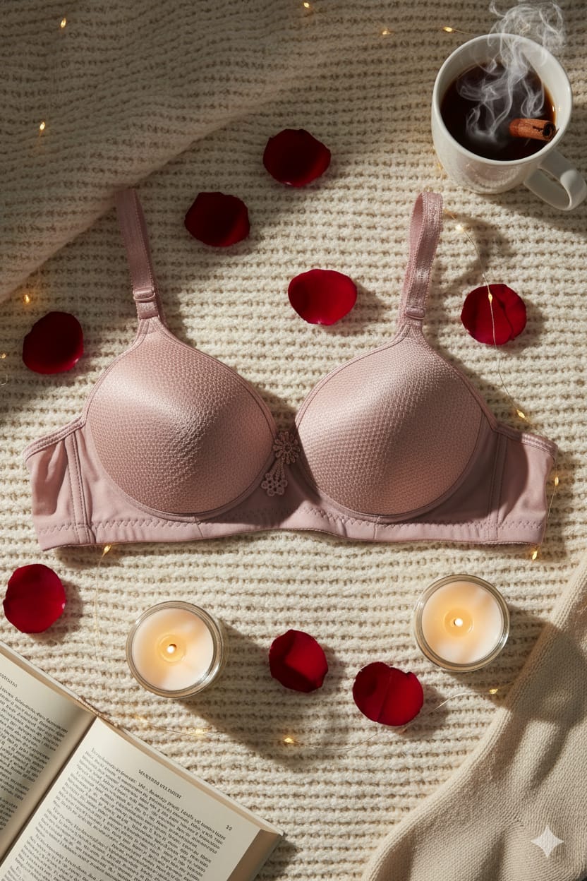 Soft Seamless Padded Bra (item Code 1003)