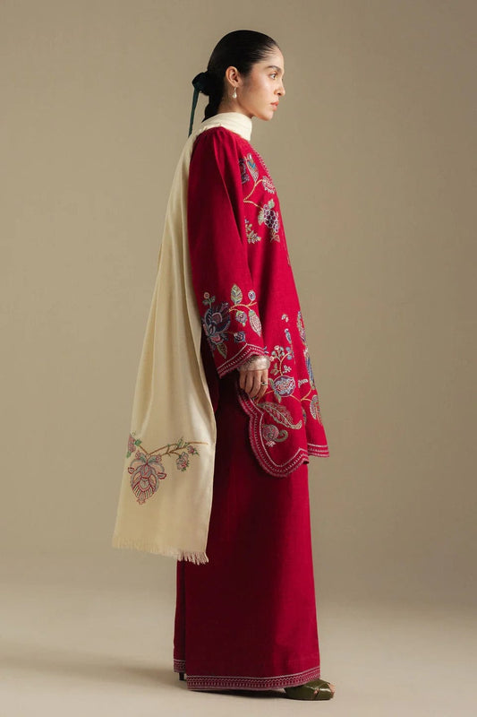 SIRRA Embroidery (3.Pcs) with Shawl