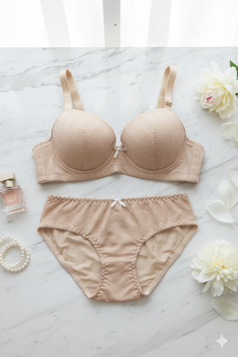 Padded Bra with Matching Underwear (item Code 1001)