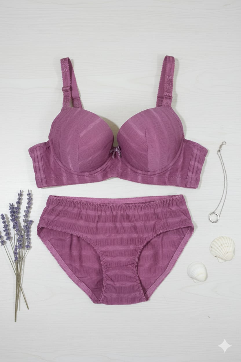 Seamless Push-Up Bra with Matching UnderWear (item Code 1005)