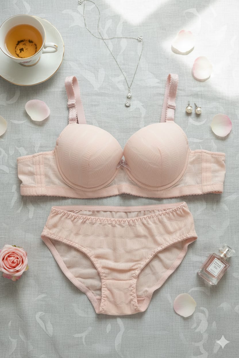 Padded Bra with Matching Underwear (item Code 1001)