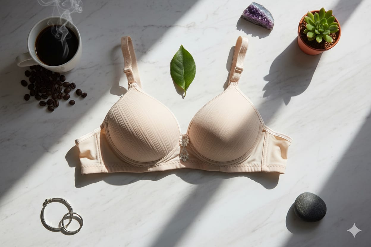 Soft Seamless Padded Bra (item Code 1004)