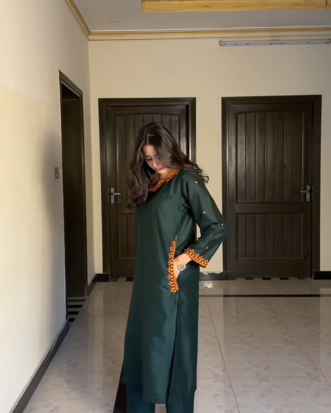 Afreen Embroidery (2.Pcs)