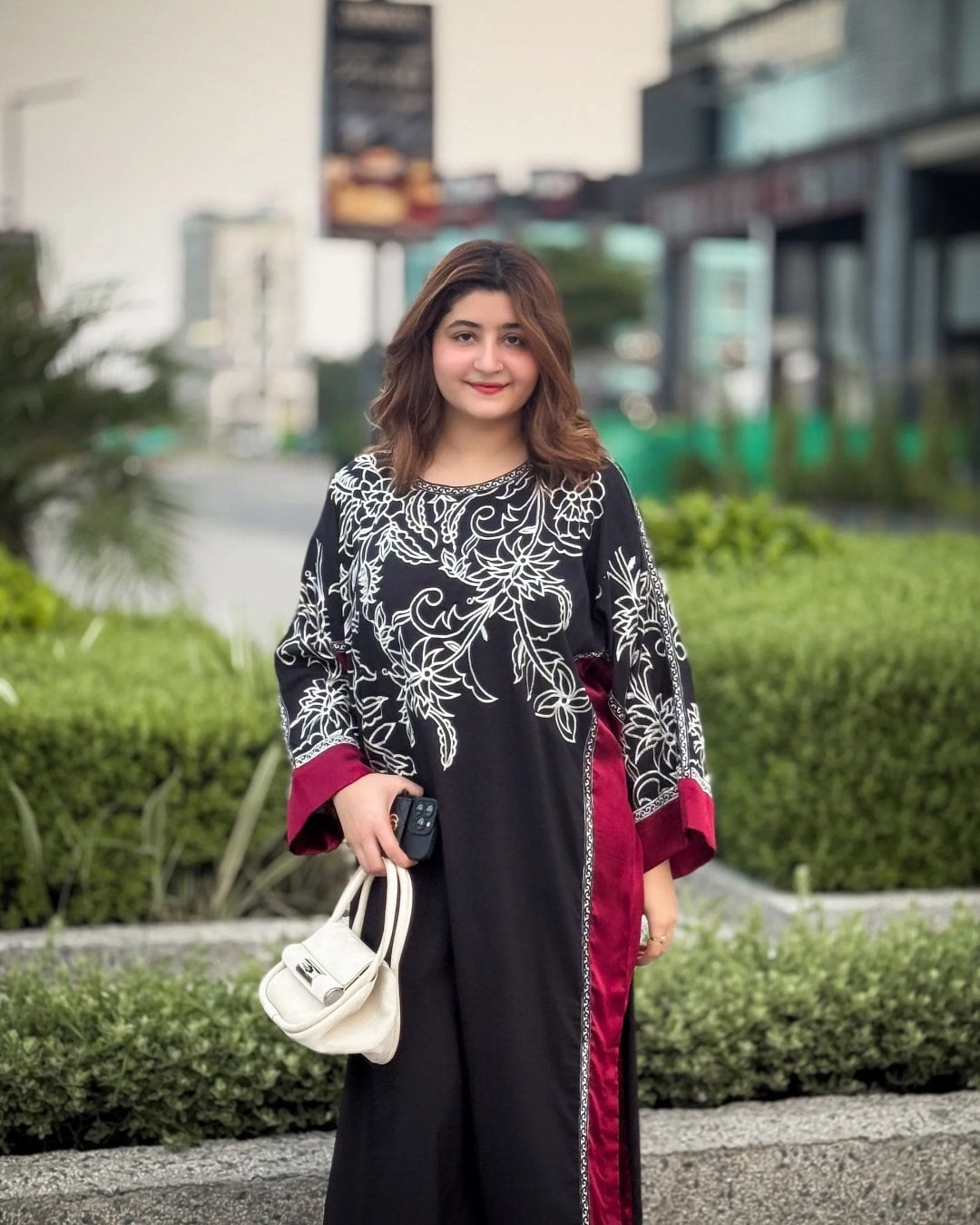 Black Choco Kaftan (2.Pcs)