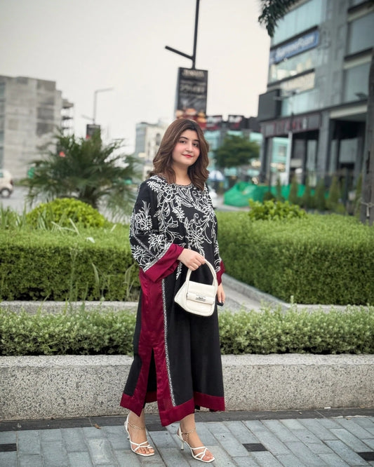 Black Choco Kaftan (2.Pcs)