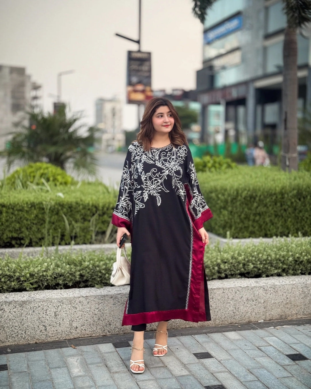 Black Choco Kaftan (2.Pcs)