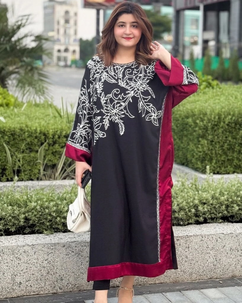 Black Choco Kaftan (2.Pcs)