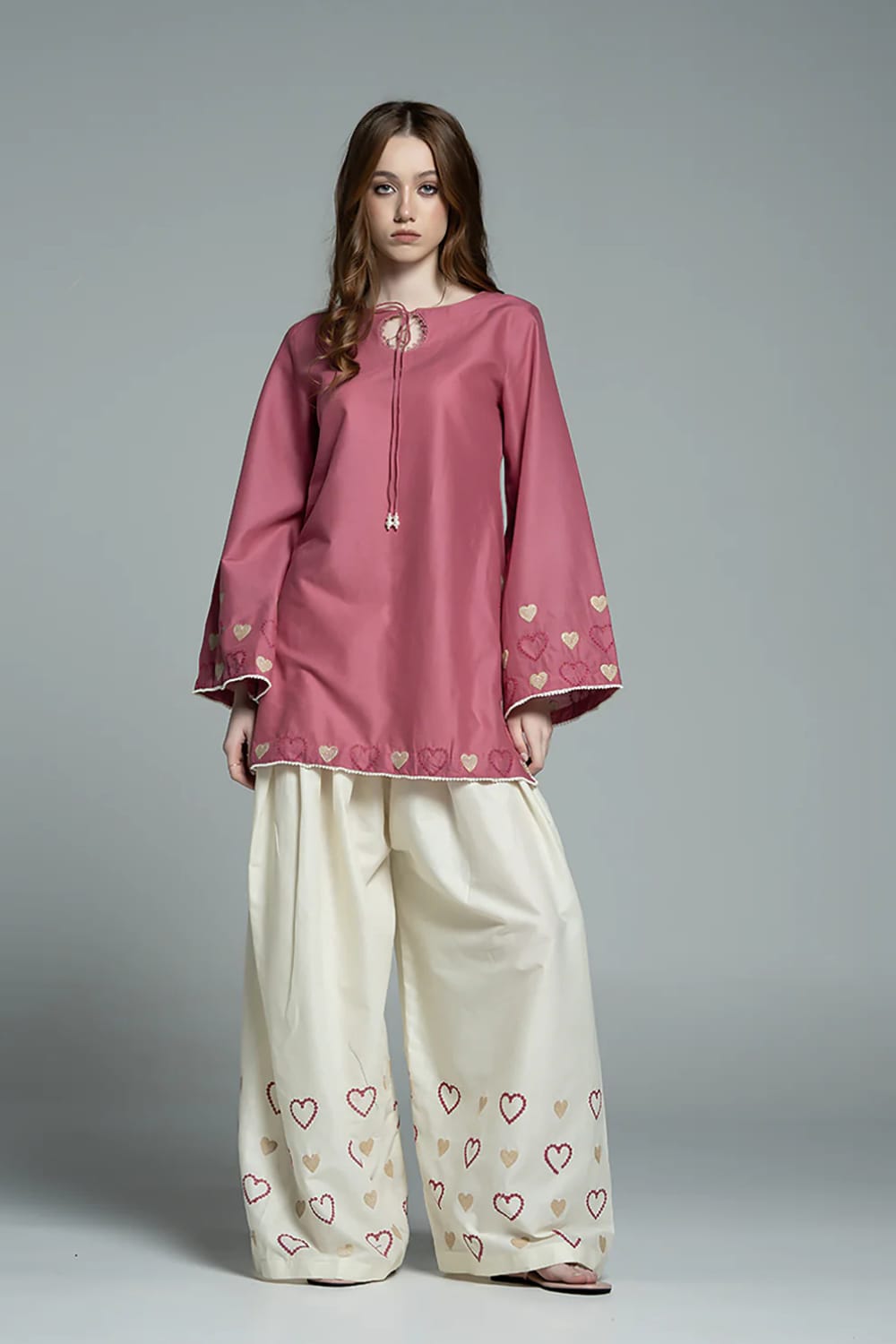 Hearty (Embroidery 3.Pcs)