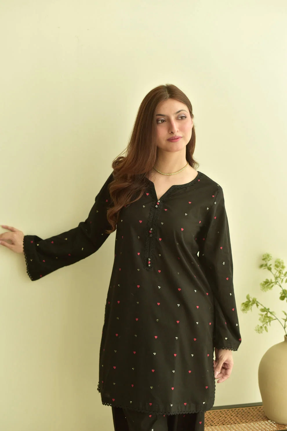 Heer (Embroidery 3.PCs with Farshee Shalwar)