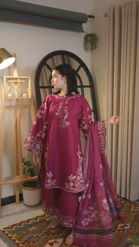 Husna (Embroidery 3.PCs)