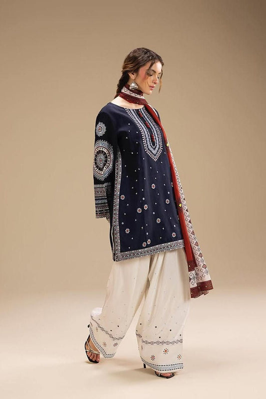 Shanai Blue (Embroidery 3.Pcs)