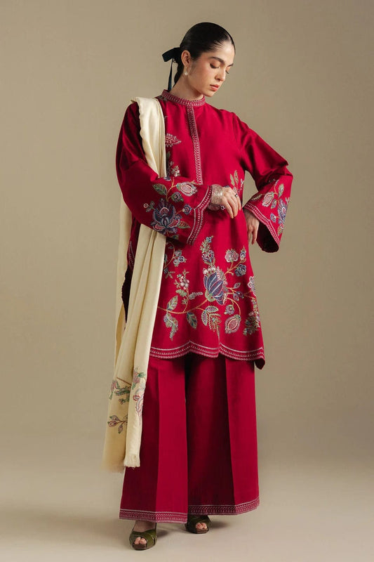 SIRRA Embroidery (3.Pcs) with Shawl