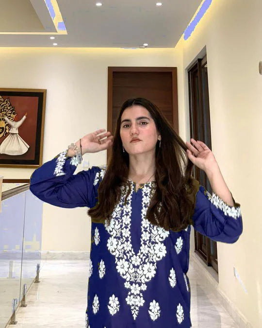 Chicken Kaari Design (embossed)(2.Pcs)