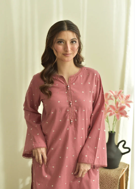 Mini Hearts (Embroidery 3.PCs with Farshee Shalwar)