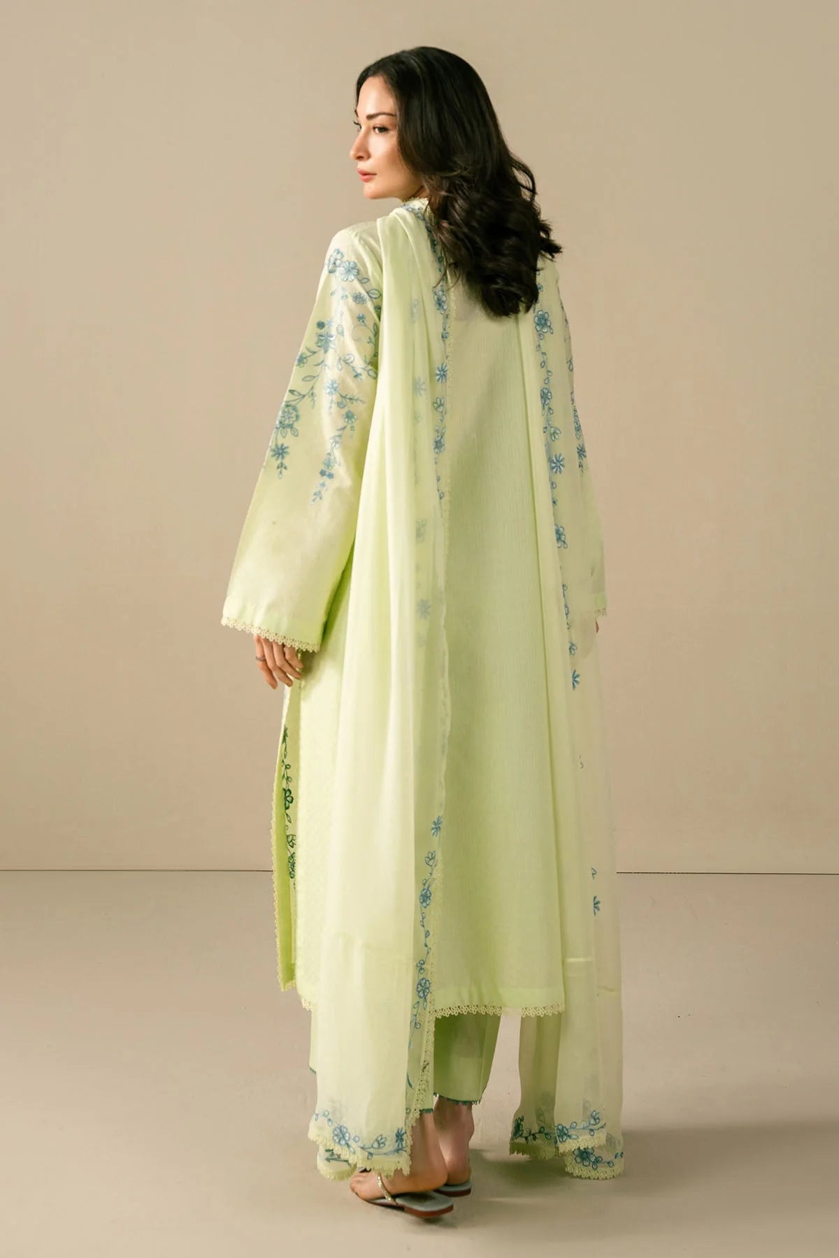 Pastel (Embroidery 3.PCs in Long Length)