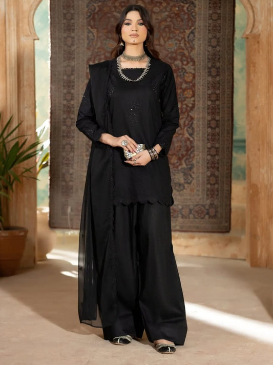 Black Pearl (Embroidery 3.PCs)