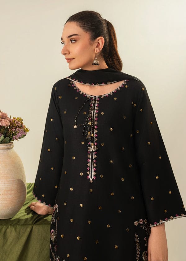 Wania (Embroidery 3.Pcs with Farshee Shalwar)