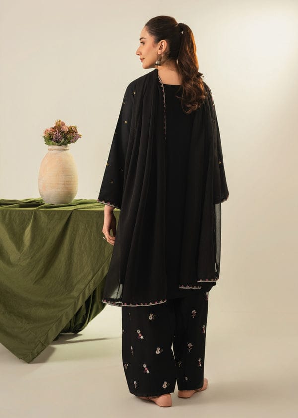 Wania (Embroidery 3.Pcs with Farshee Shalwar)