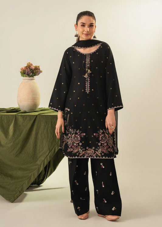 Wania (Embroidery 3.Pcs with Farshee Shalwar)