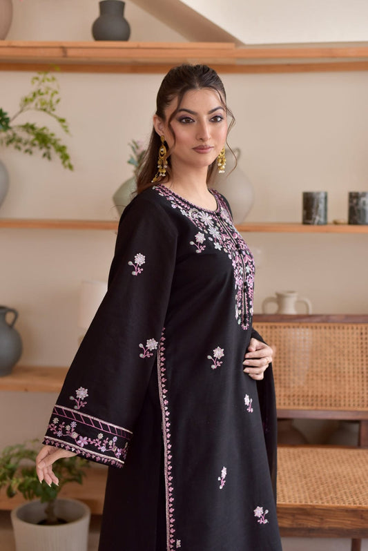 Zar-e-Noor (Embroidery 3.Pcs)