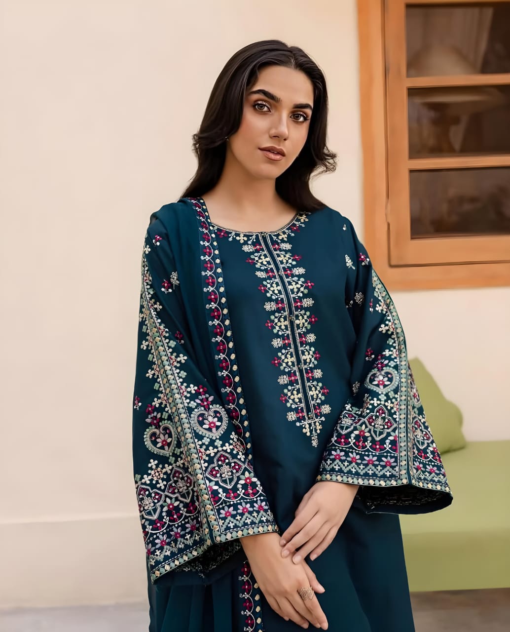 Gul-E-Bahar (Long Length)(3.pcs)